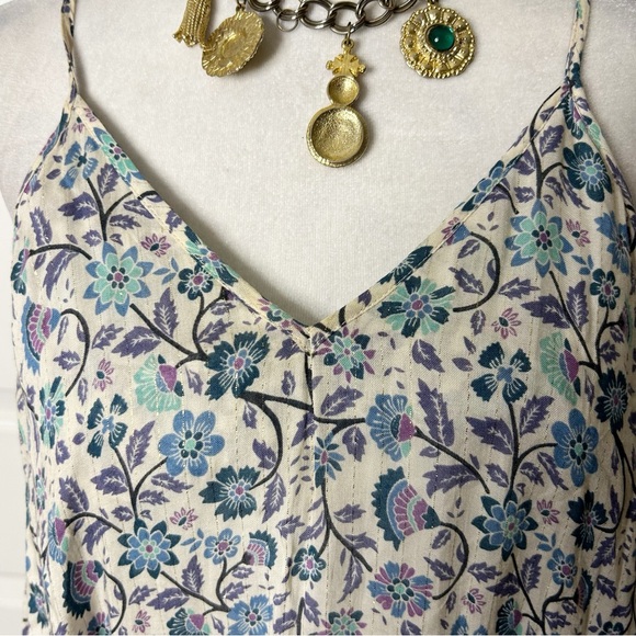 Spell & The Gypsy Dahlia Strappy Dress Dusty Blue (size small) - Picture 8 of 10